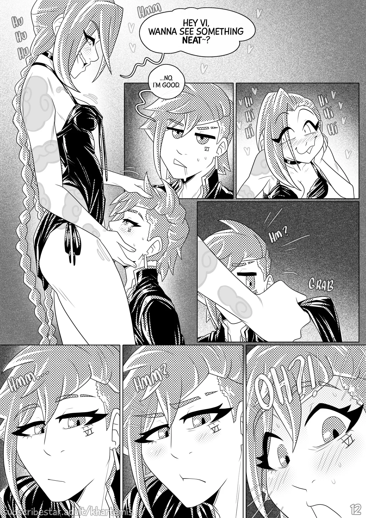 Page 14 of [Khartemis] Vi & Jinx: Loony Larceny (Arcane: League of Legends)