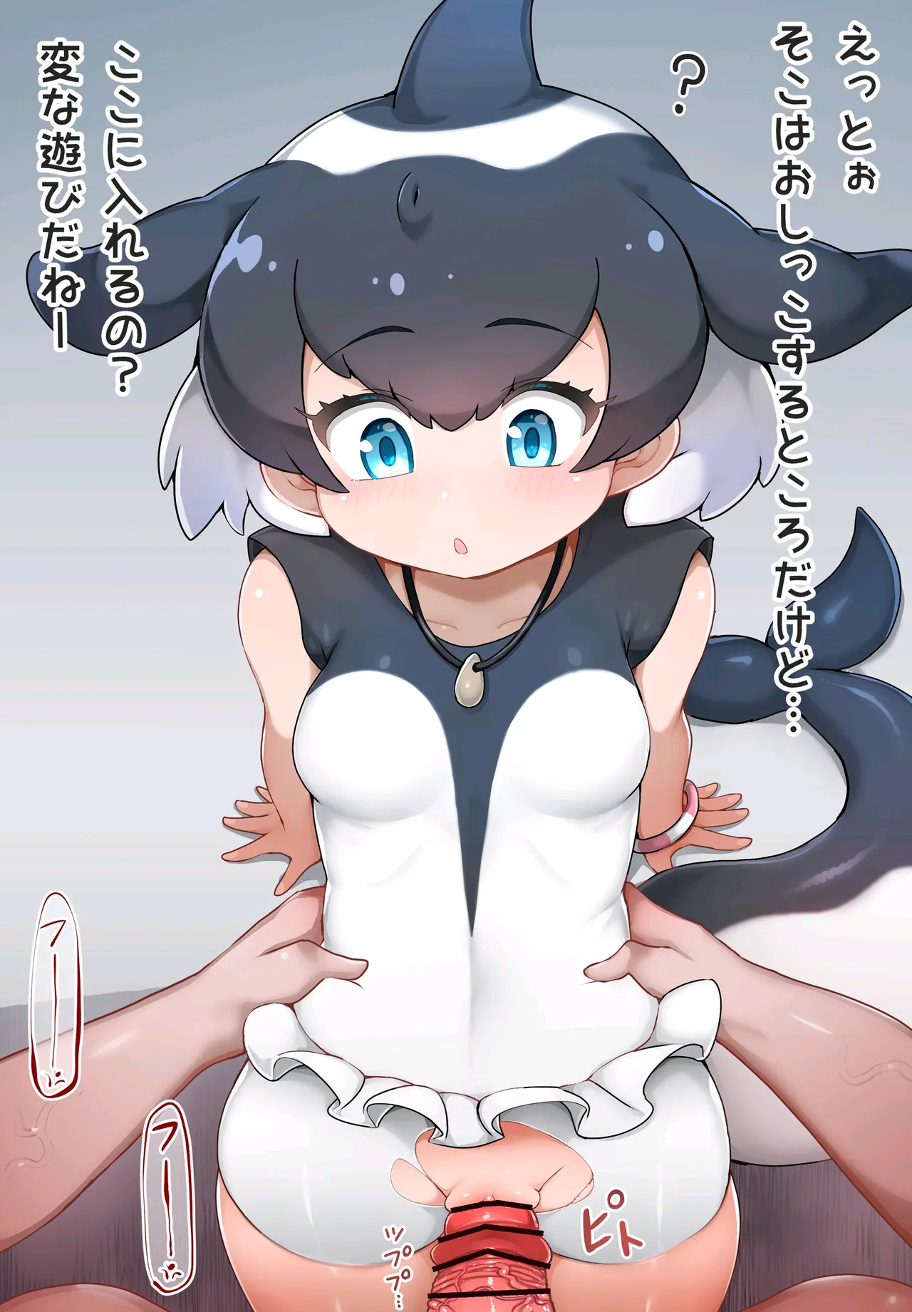 Page 2 of [しこりぱ]イロワケイルカちゃん対面立位