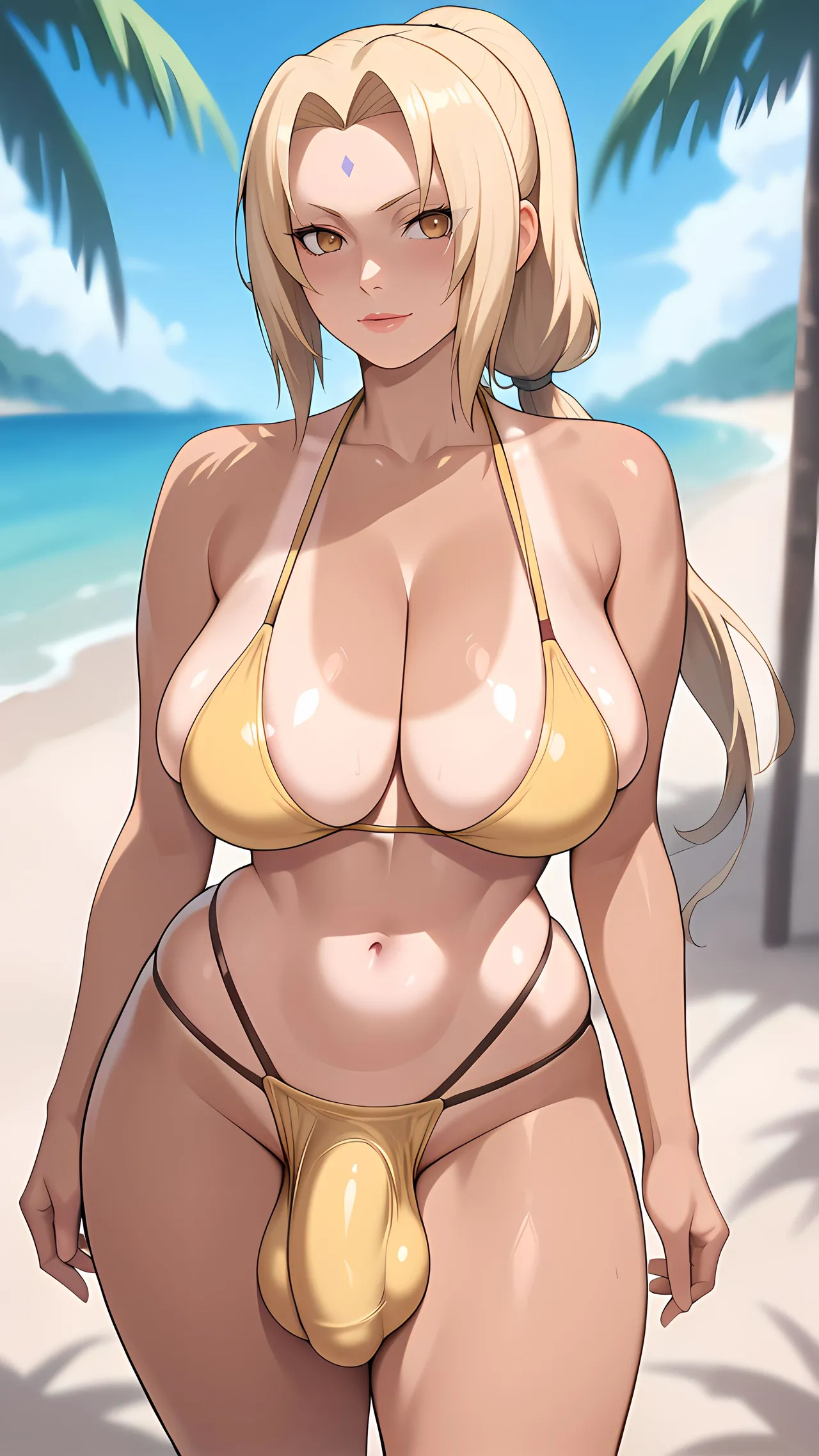 Tsunade Futa in Bikini - Naruto: Shippuden - Page 13