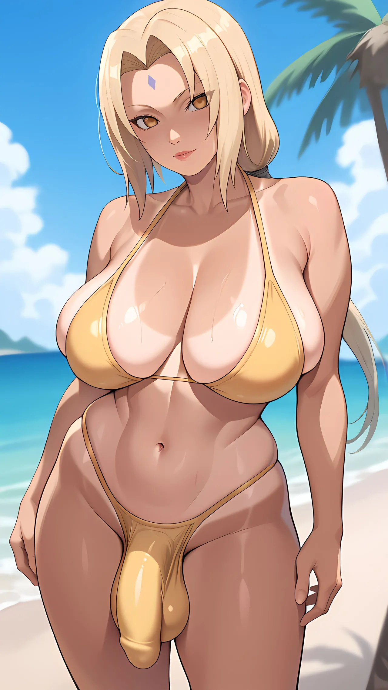 Tsunade Futa in Bikini - Naruto: Shippuden - Page 16