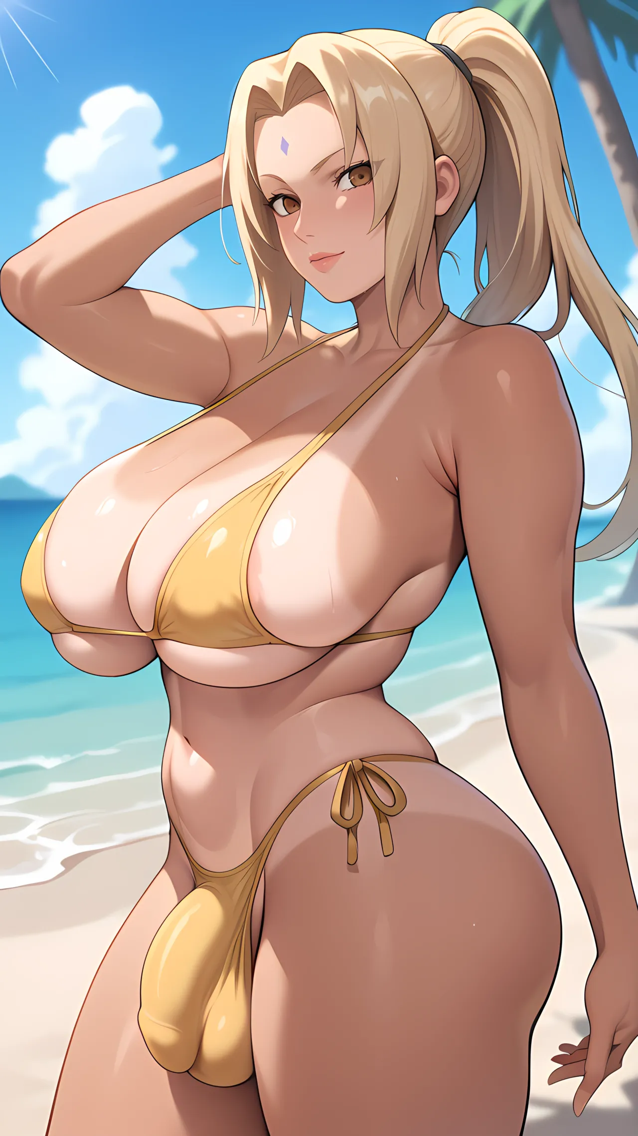 Tsunade Futa in Bikini - Naruto: Shippuden - Page 17