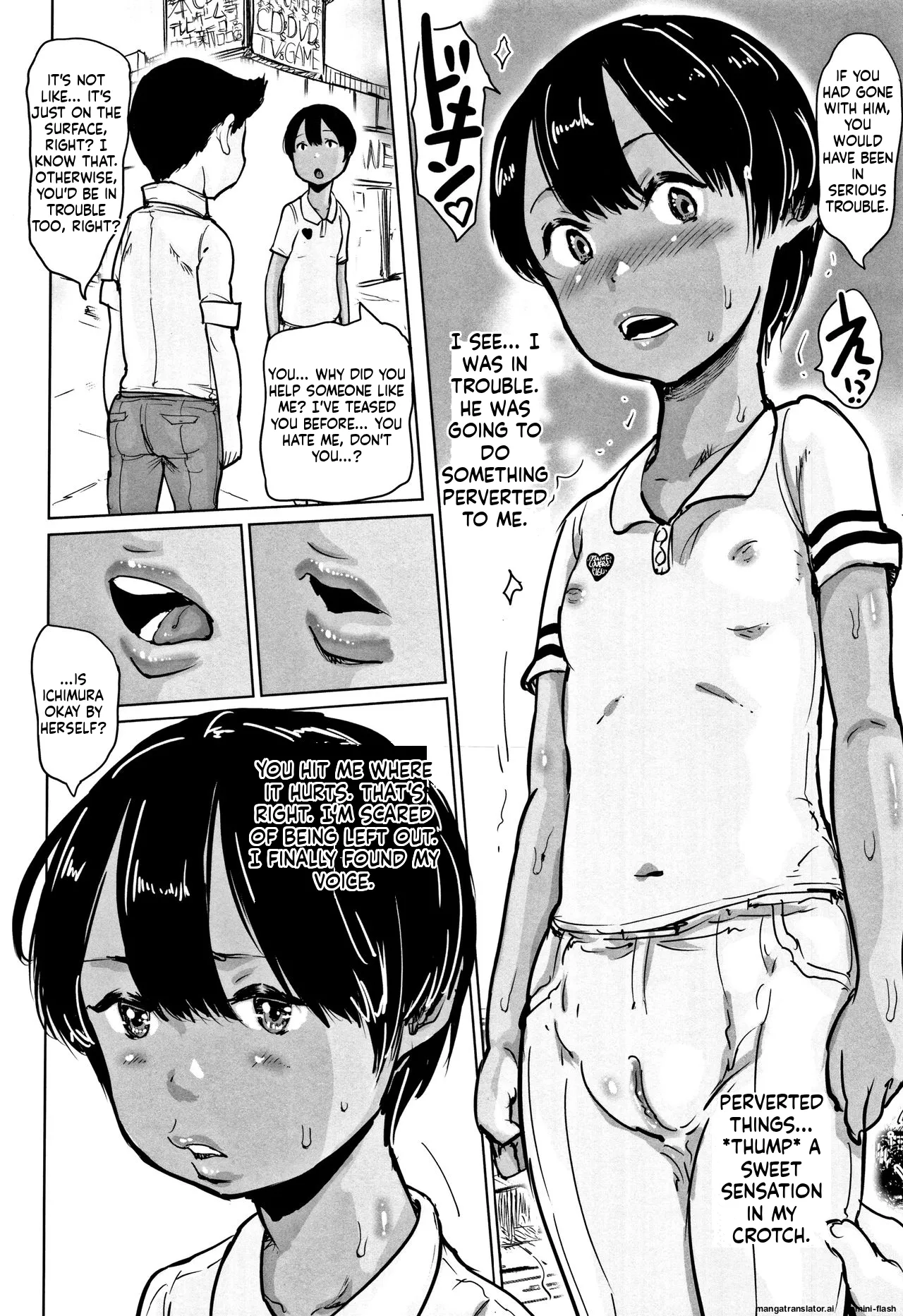 Page 157 of [Hasblow Cream] Hiyake to Wareme to Eromanga no Natsuyasumi MTL