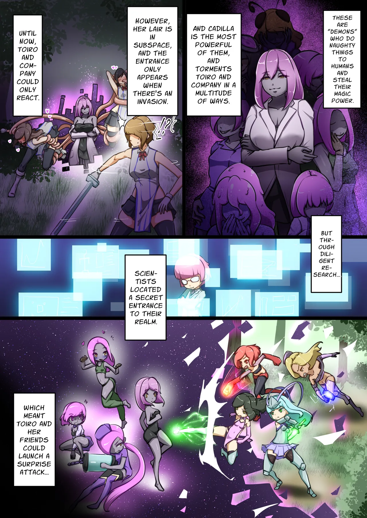 Page 2 of Uchi no Ko ga Ecchi na Teki to Tatakatte Haiboku suru Hanashi ~Souryokusen Hen~ | A Story Of Girls Fighting Naughty Enemies And Losing ~Total War Chapter~