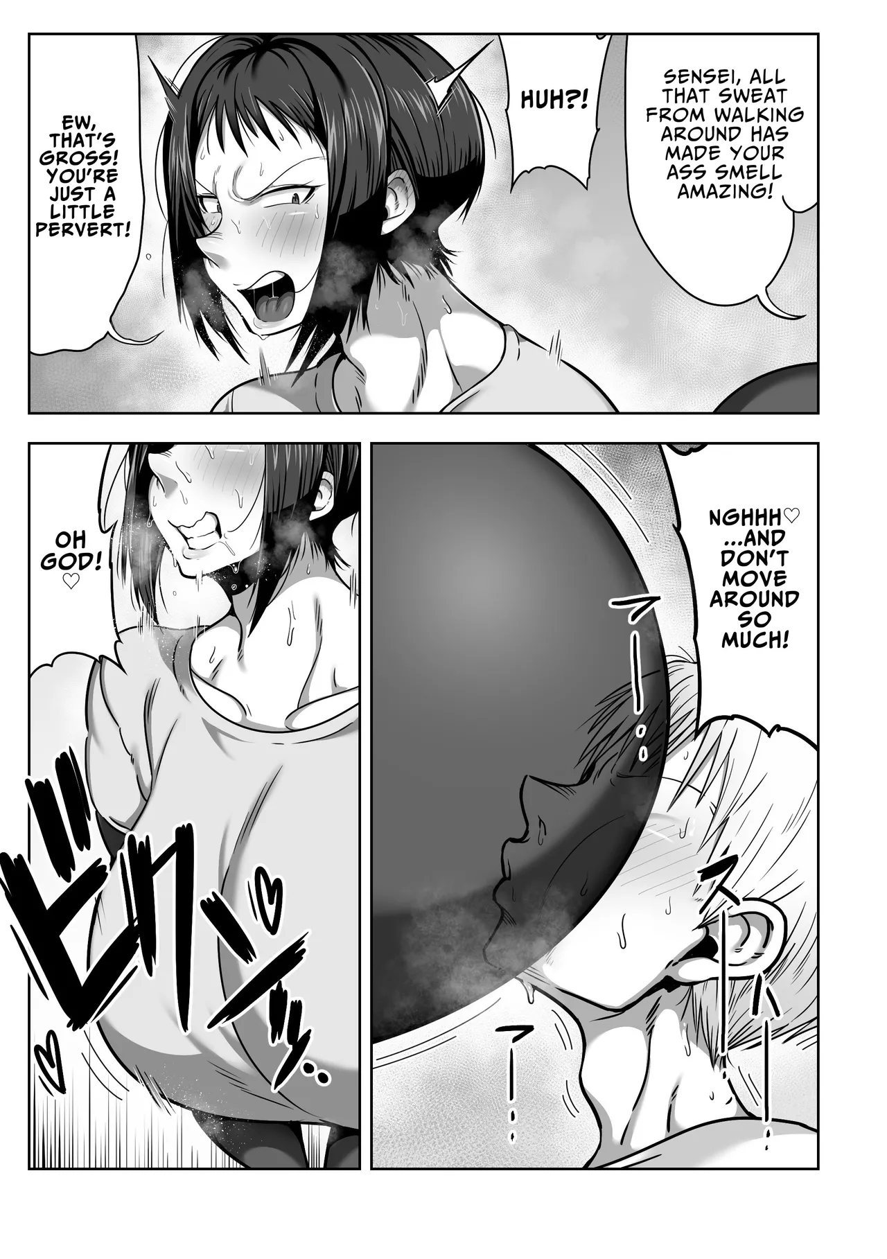 Page 13 of [Cranky-ya (Cranky)] Dekashiri Sensei ~Akogare no Sensei no Kyojiri o Yamagoya de Hitorijime suru Hanashi | Fat Ass Teacher ~The Story Of How I Made My Teacher With The Fat Ass I'm Crazy About All To Myself In A Mountain Shack~ [English] [JIGECCHI]