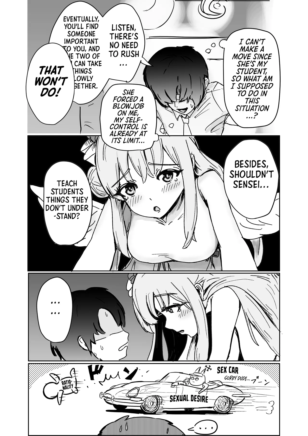 Page 4 of [PRESIDENT SUITE (Shachou)] Mika to Futari de Obenkyou | Studying Together with Mika (Blue Archive) [English] [Shiro Translation] [Digital]