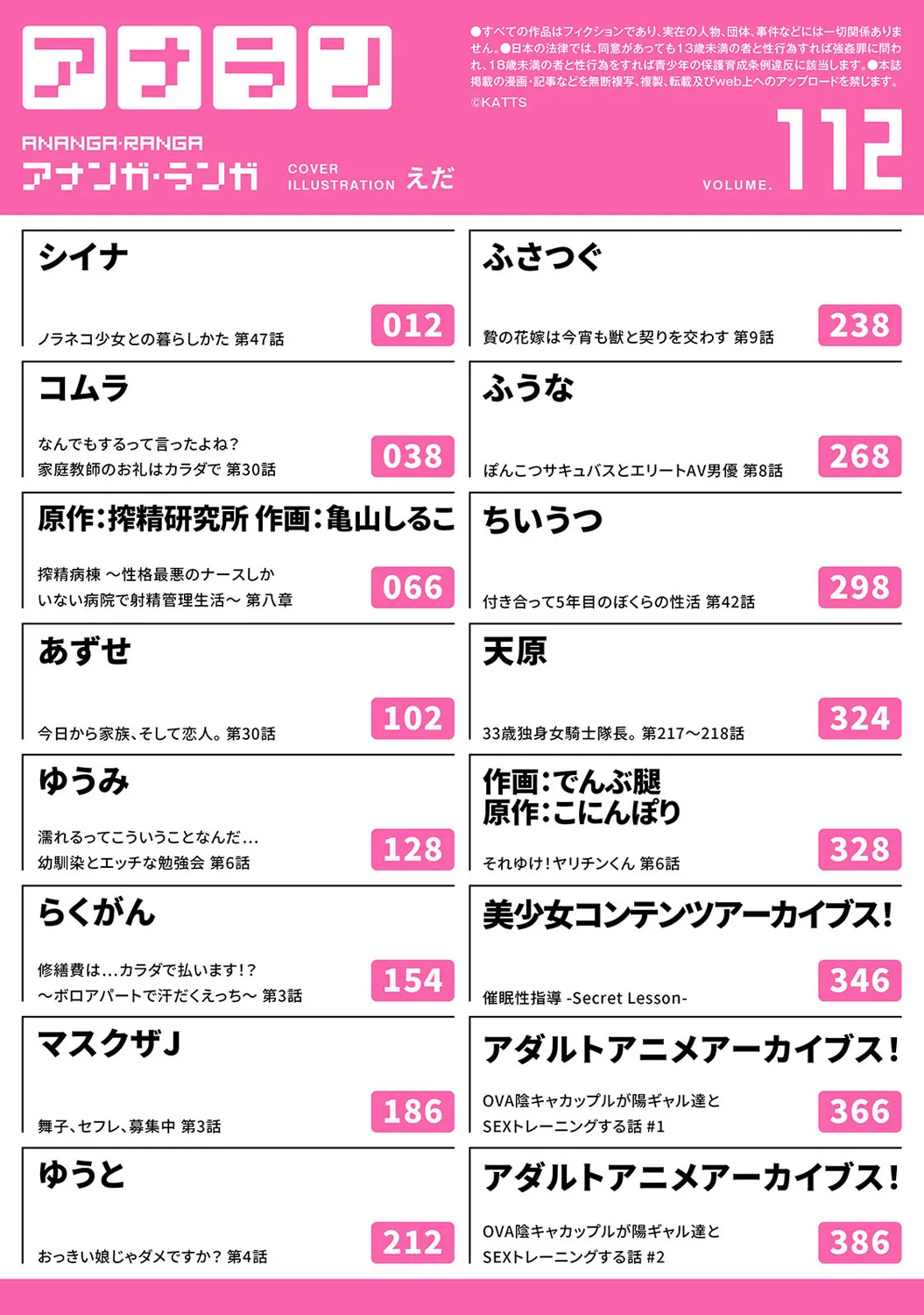 Page 3 of Ananga Ranga Vol. 112