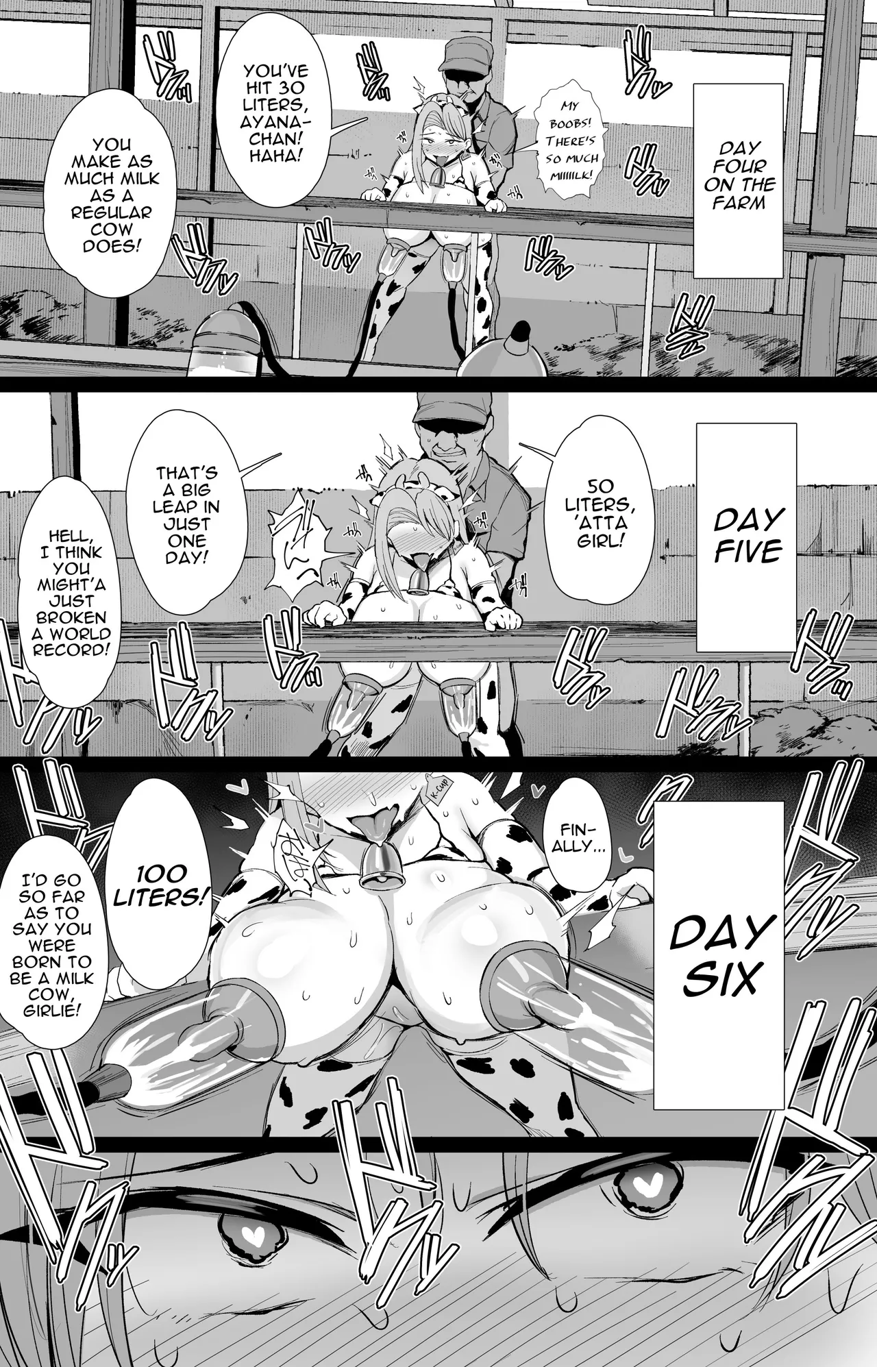 Hajimete no Tanetsuke Sakunyuu Taiken | First Mating 'n Milking Experience - Page 32