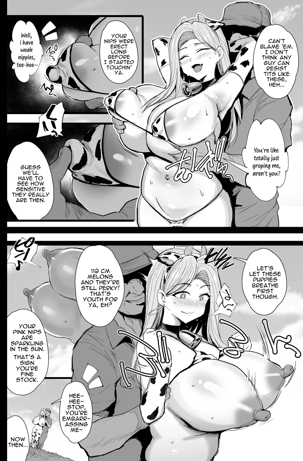 Hajimete no Tanetsuke Sakunyuu Taiken | First Mating 'n Milking Experience - Page 9