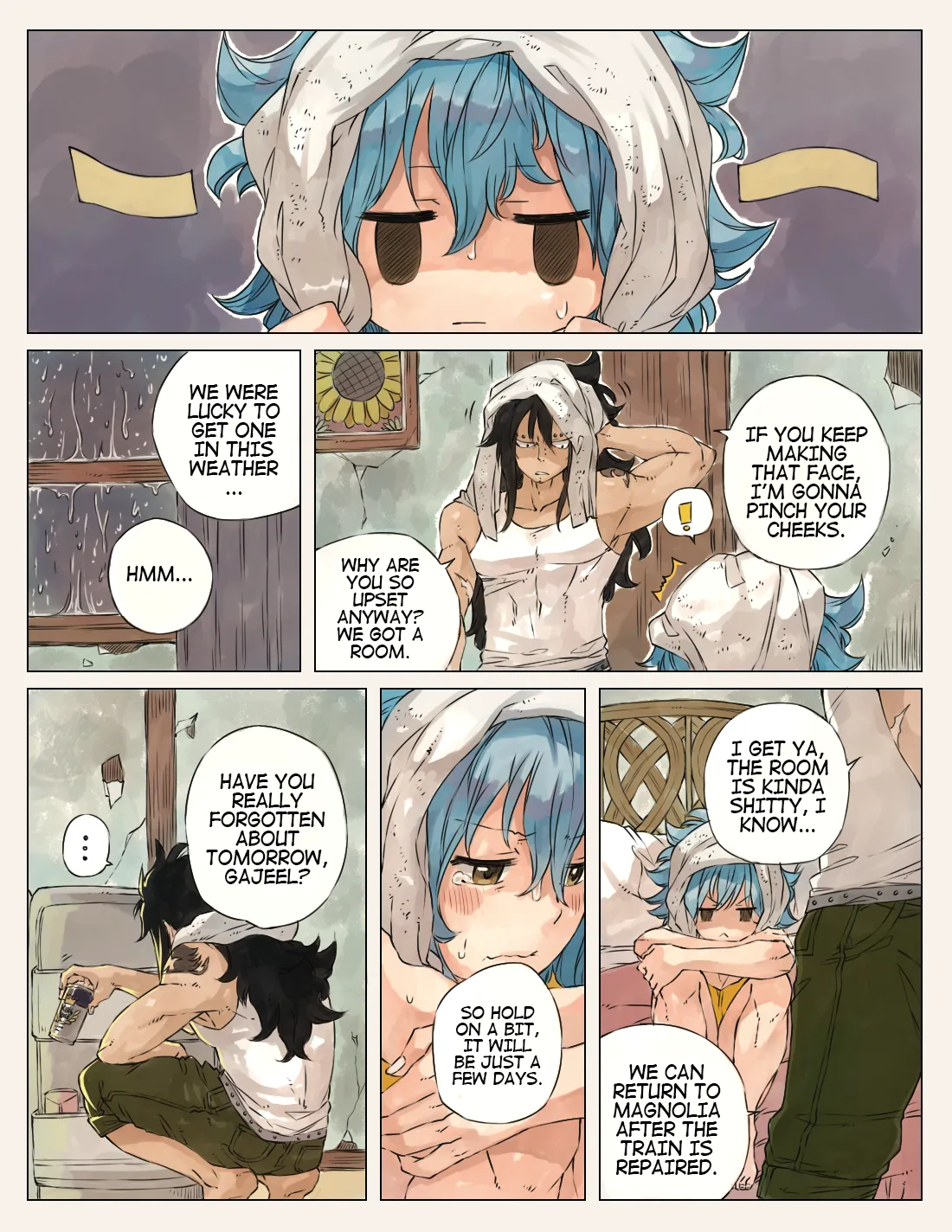 First Time - Fairy Tail DJ - Page 1