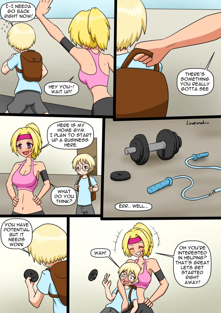 Page 2 of [Lovemakin]New Neighbors: Allie