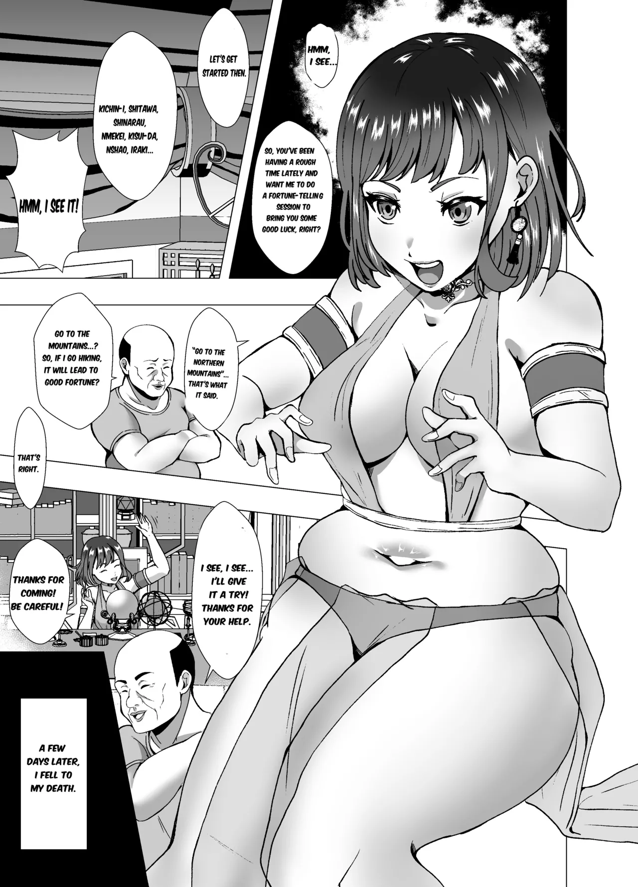 Page 2 of [Poipoi Ramen (Setagaya 45rou)] Fake Fortune Teller Gets Whats Coming To Her ~ nchiki Uranaishi, Inga Ouhou no Mukui o Ukeru