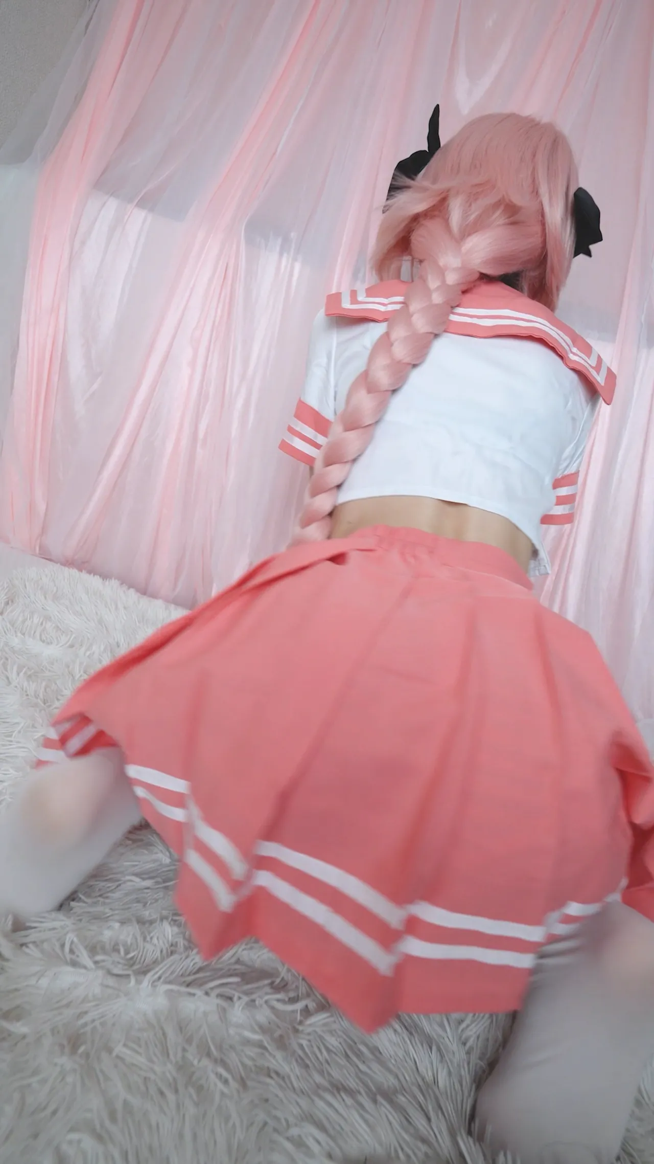 【２衣装_４発中出し】在宅20代OLコスプレイヤー、FGOアストルフォ＆***島風で4回中出し！男の娘コスなのに妊娠のリスクにドキドキ/// - Page 44