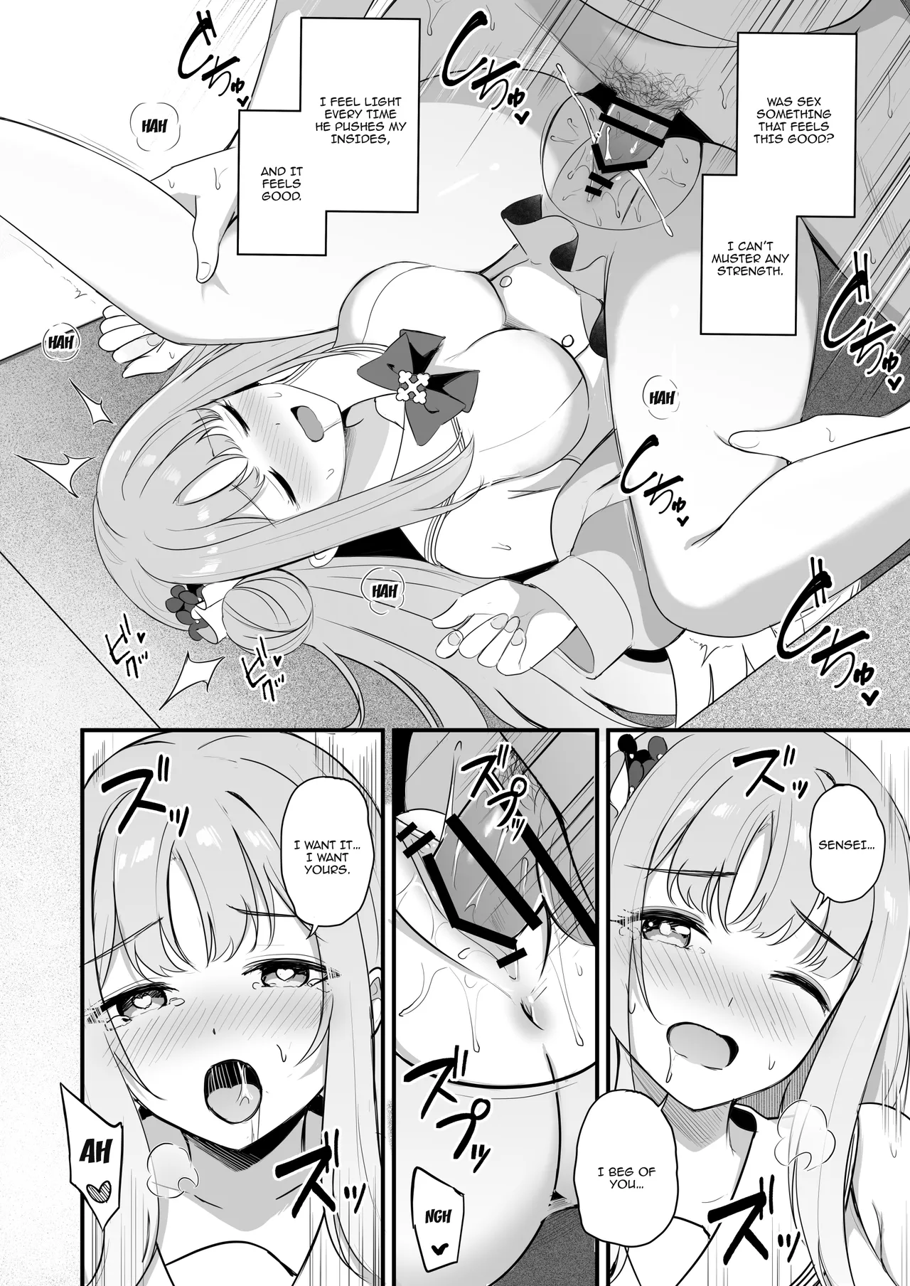 Page 23 of [Koniro Kajitsu (KonKa)] Sensei dake no Mondaiji | Sensei's Exclusive Problem Student (Blue Archive) [English] {Doujins.com} [Digital]