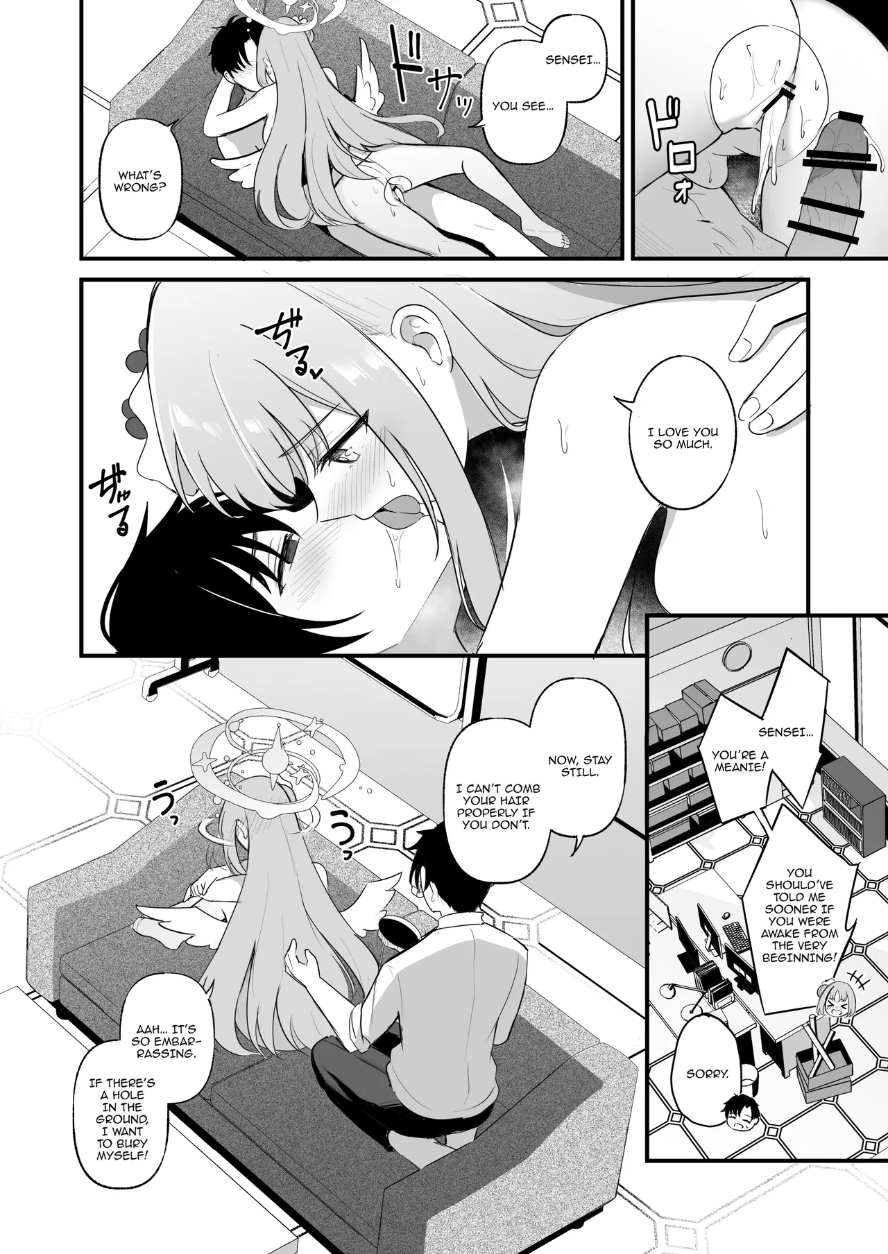 Page 33 of [Koniro Kajitsu (KonKa)] Sensei dake no Mondaiji | Sensei's Exclusive Problem Student (Blue Archive) [English] {Doujins.com} [Digital]