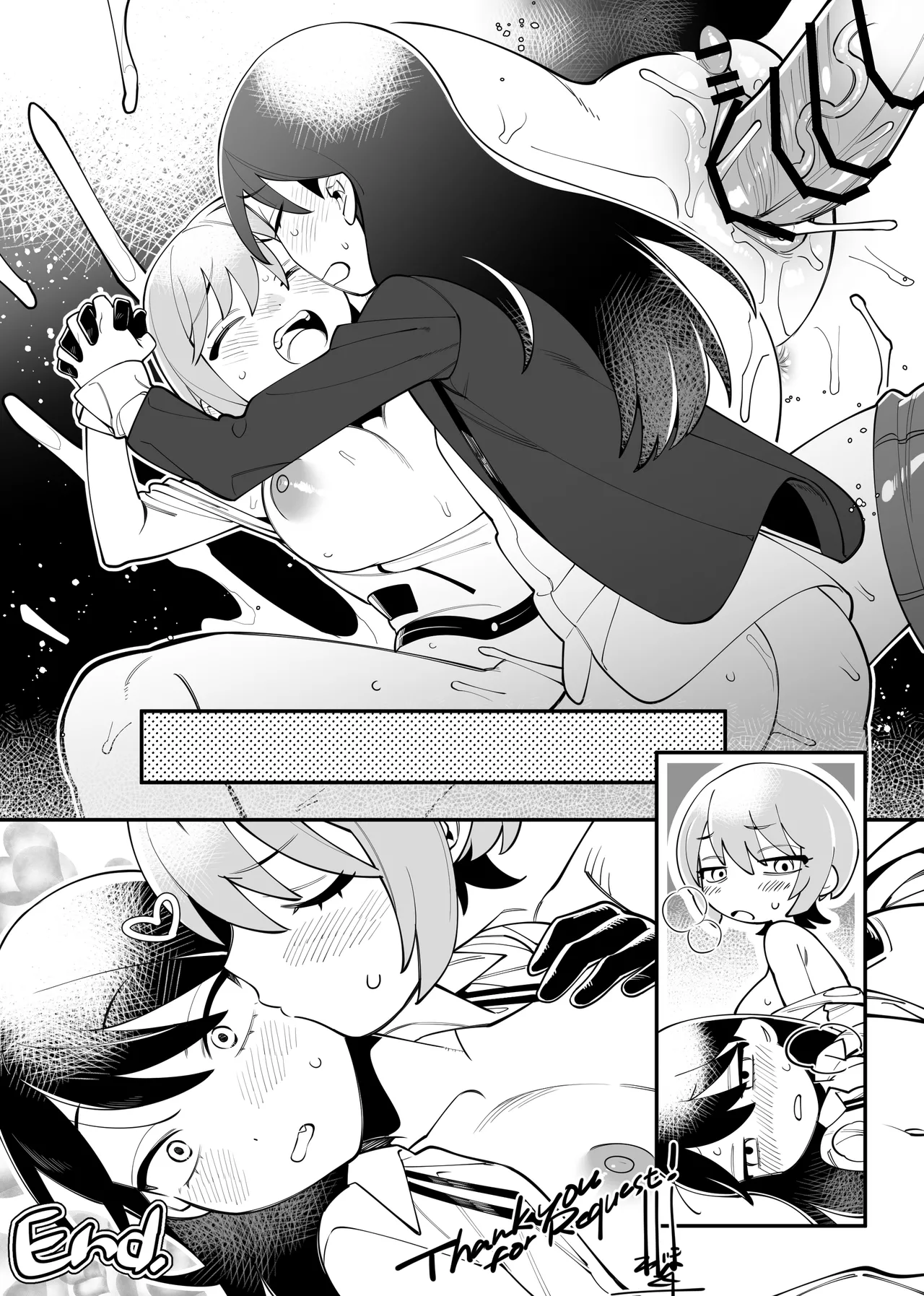 Futanari Nyaan and Machu - Page 4