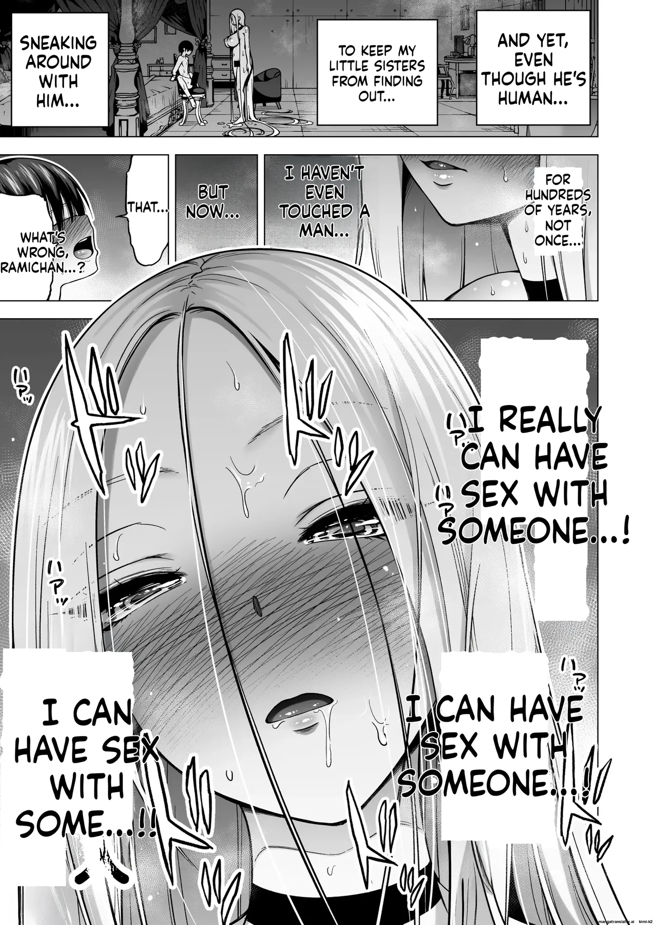 Hands-On Draining with Three Succubus Sisters 4 - Page 40