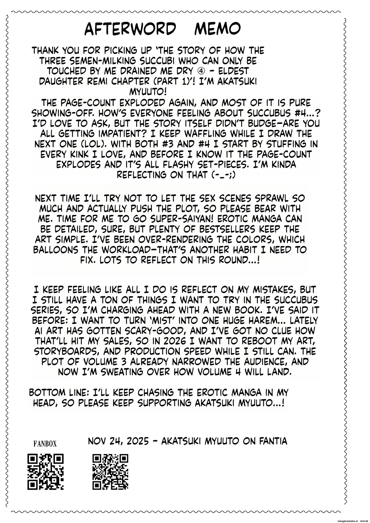 Hands-On Draining with Three Succubus Sisters - Page 370