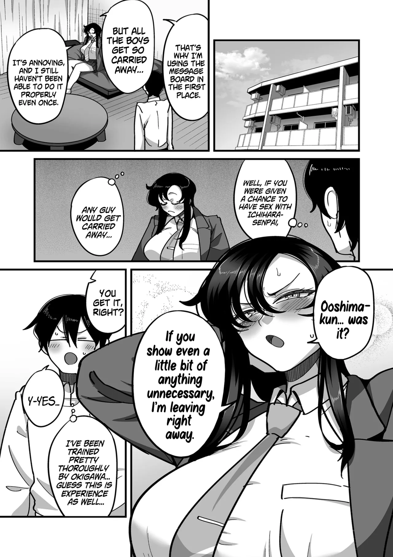 Page 3 of [Yamamoto Zenzen] School Prostitution Journal (Comix) - Chapter 3: The School's Number One Beauty, Ichihara-senpai [English] [SS22]
