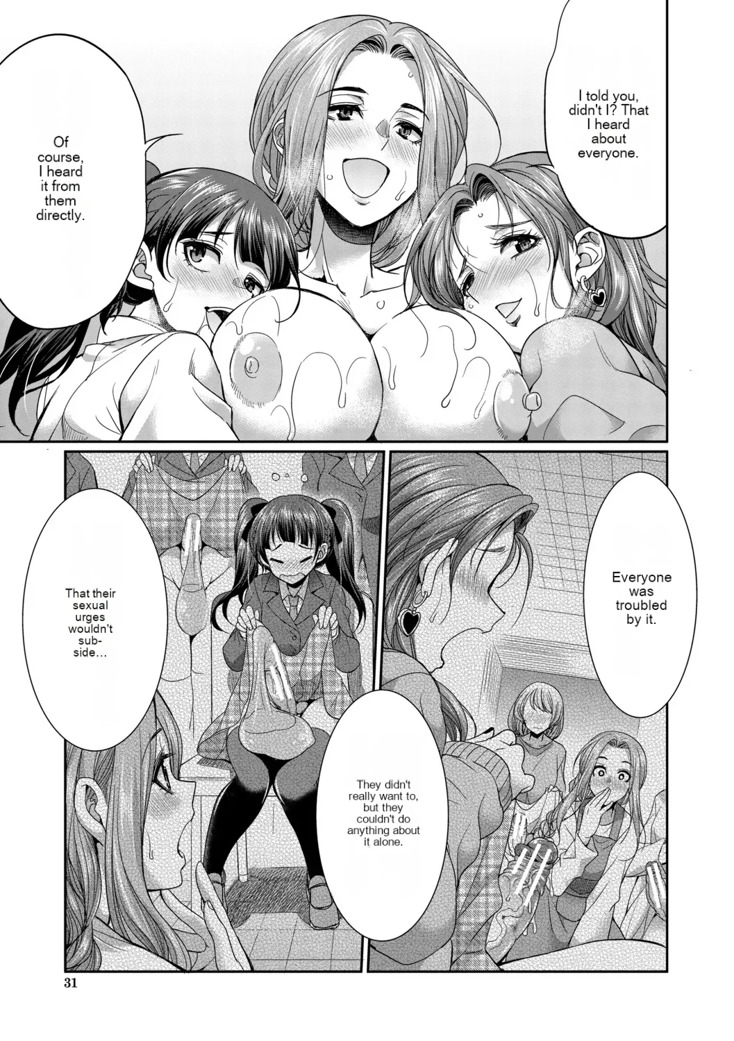 Futanari schoolgirl and her dorm mother...♡ Ch1 - Page 28