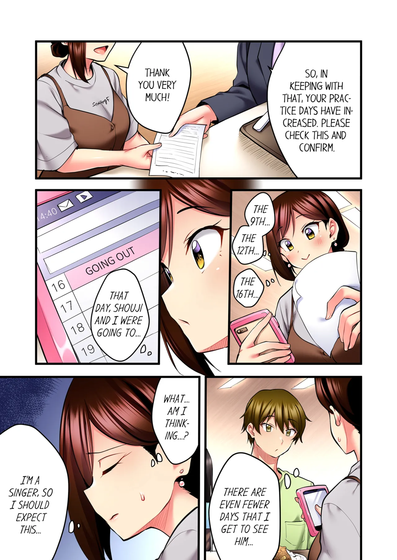 Page 219 of Uta no Onee-san Datte H Shitai ~Konnakao, TV no Mae Minna ni wa Miserarenai yo... | Even an Innocent TV Show Singer Needs Sex Vol. 1-4