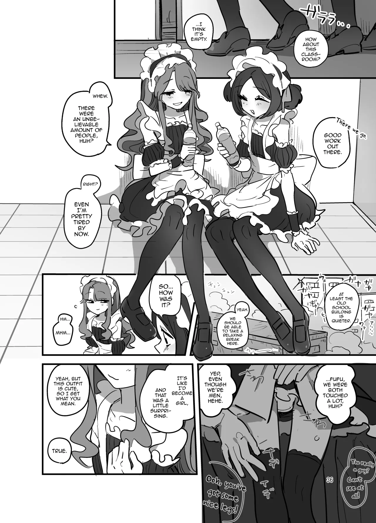 Danshikou Bunkasai Jousou Maid Kissa Assort 2 - Page 35