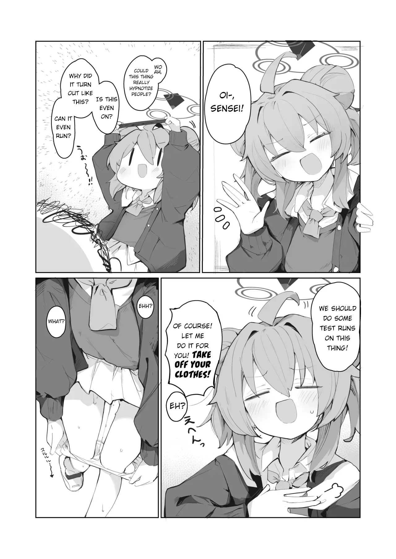 veritasu saiminn honn | A book about Veritas being hypnotized - Page 9