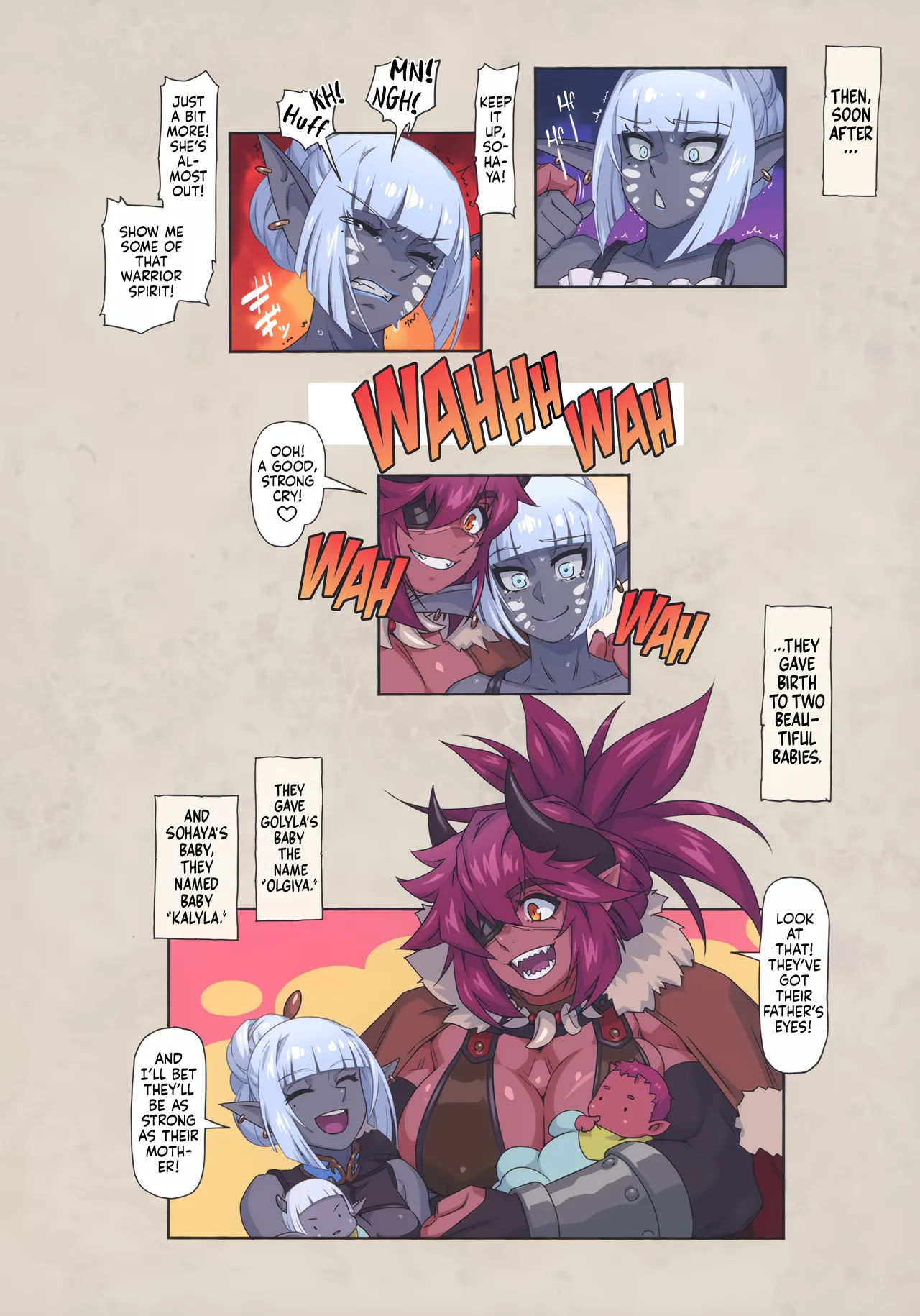 Ogre tai Dark Elf Soushuuhen Plus | Ogre Vs Dark Elf Omnibus Plus - Page 83