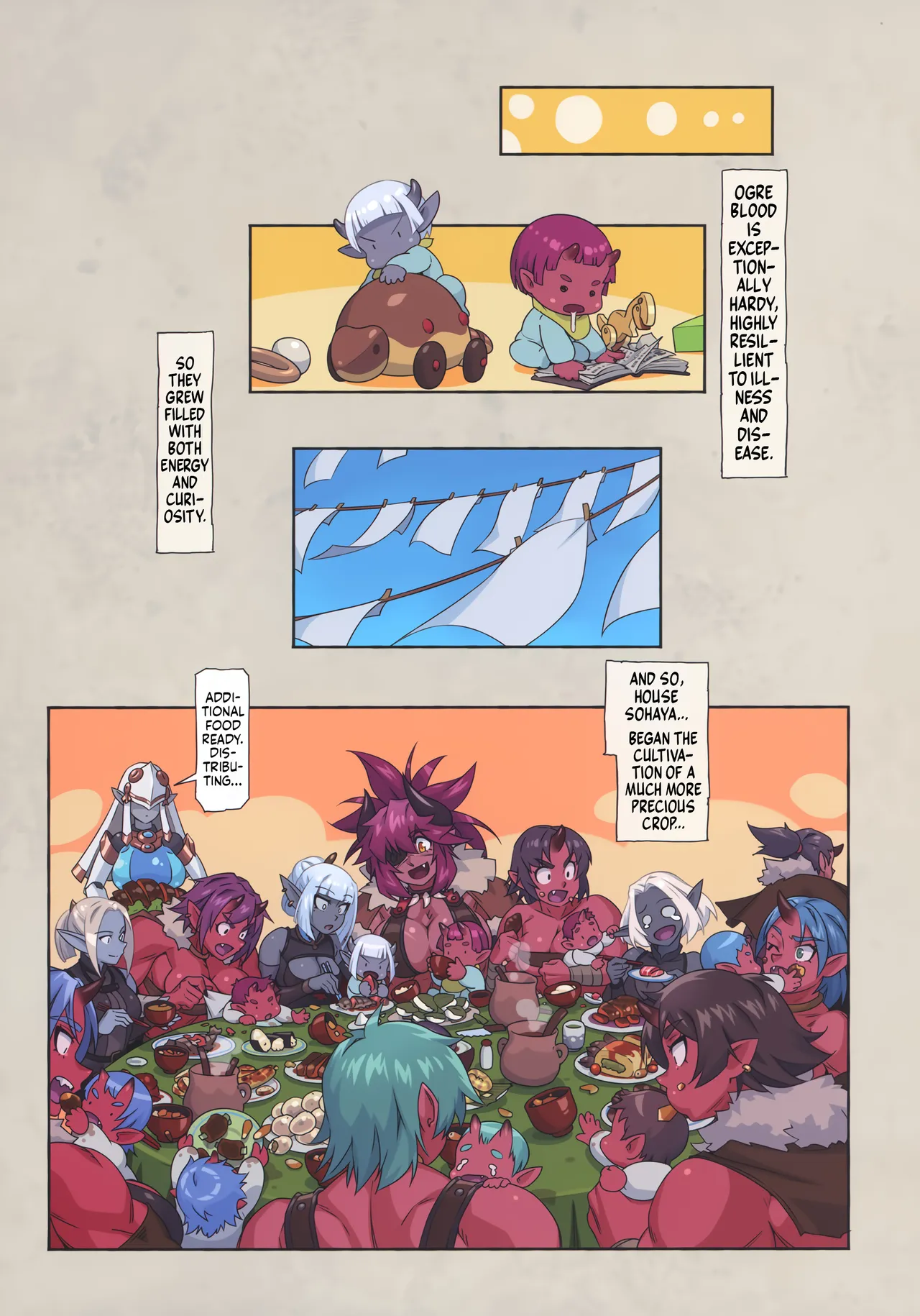 Ogre tai Dark Elf Soushuuhen Plus | Ogre Vs Dark Elf Omnibus Plus - Page 84