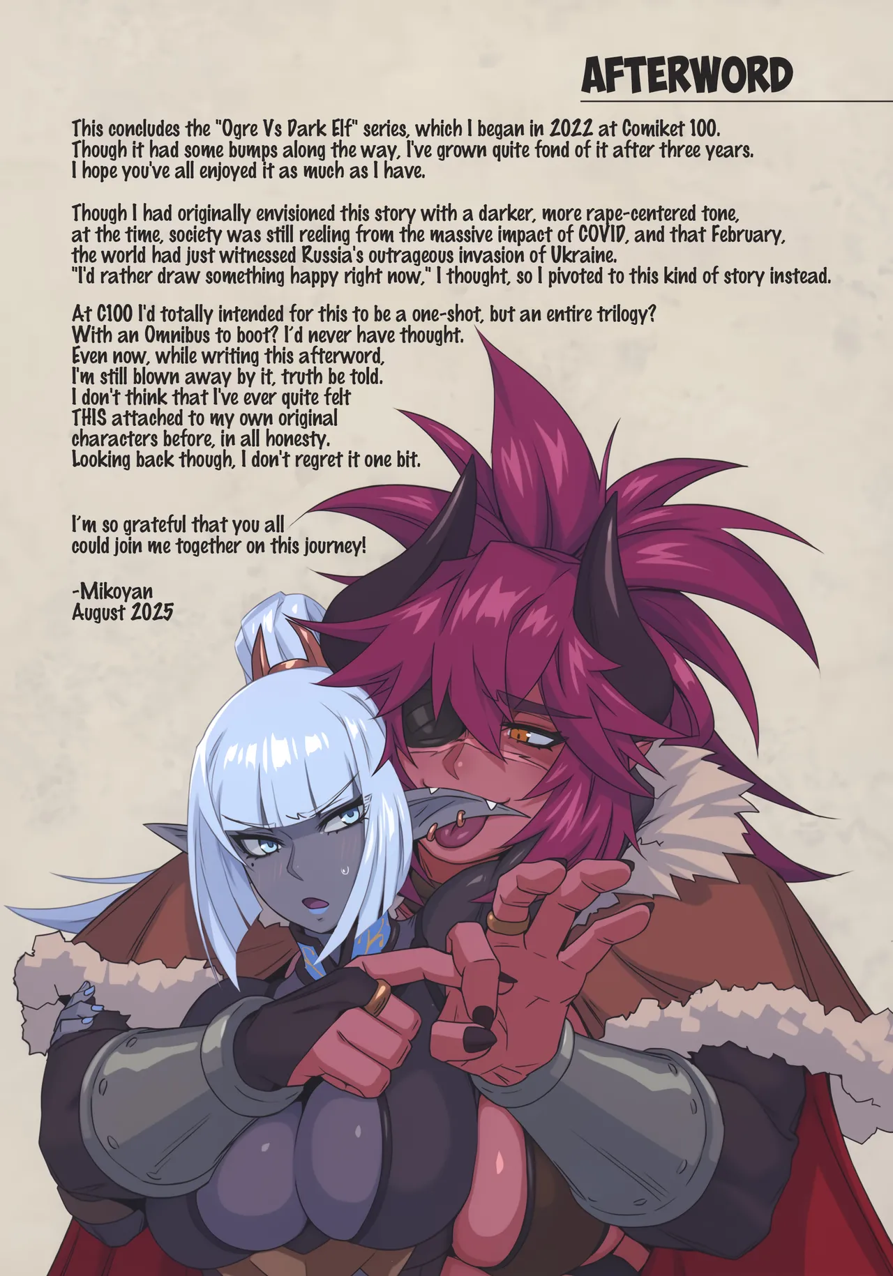 Ogre tai Dark Elf Soushuuhen Plus | Ogre Vs Dark Elf Omnibus Plus - Page 87