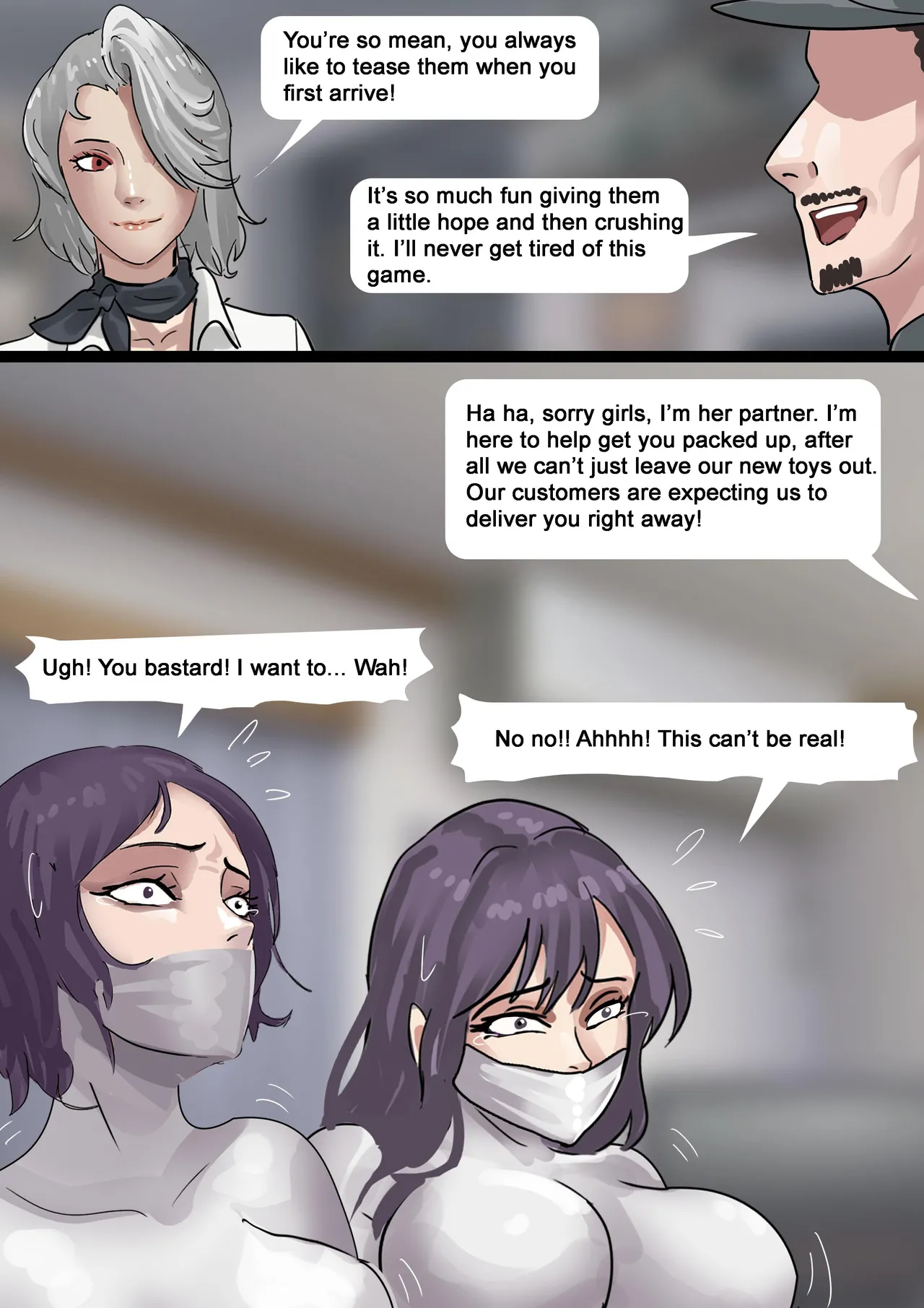 Strange Tutor - A Beautiful Mother and Daughter Tricked and Bound - Page 19
