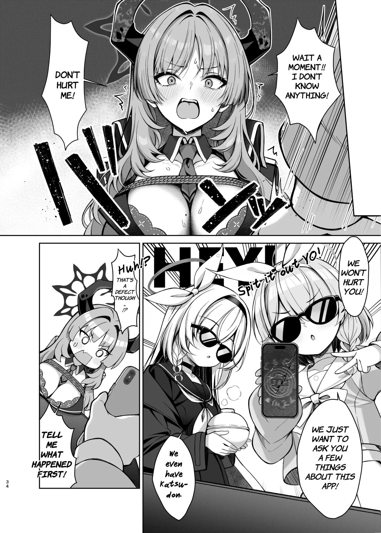 Page 34 of [20NT (Fukemachi)] Plana-chan Saimin no Ojikan desu - It's Hypnosis Time + Archive Sketch #INS | Plana-chan, it's hypnosis time! (Blue Archive) [English] [Entropy] [Digital]