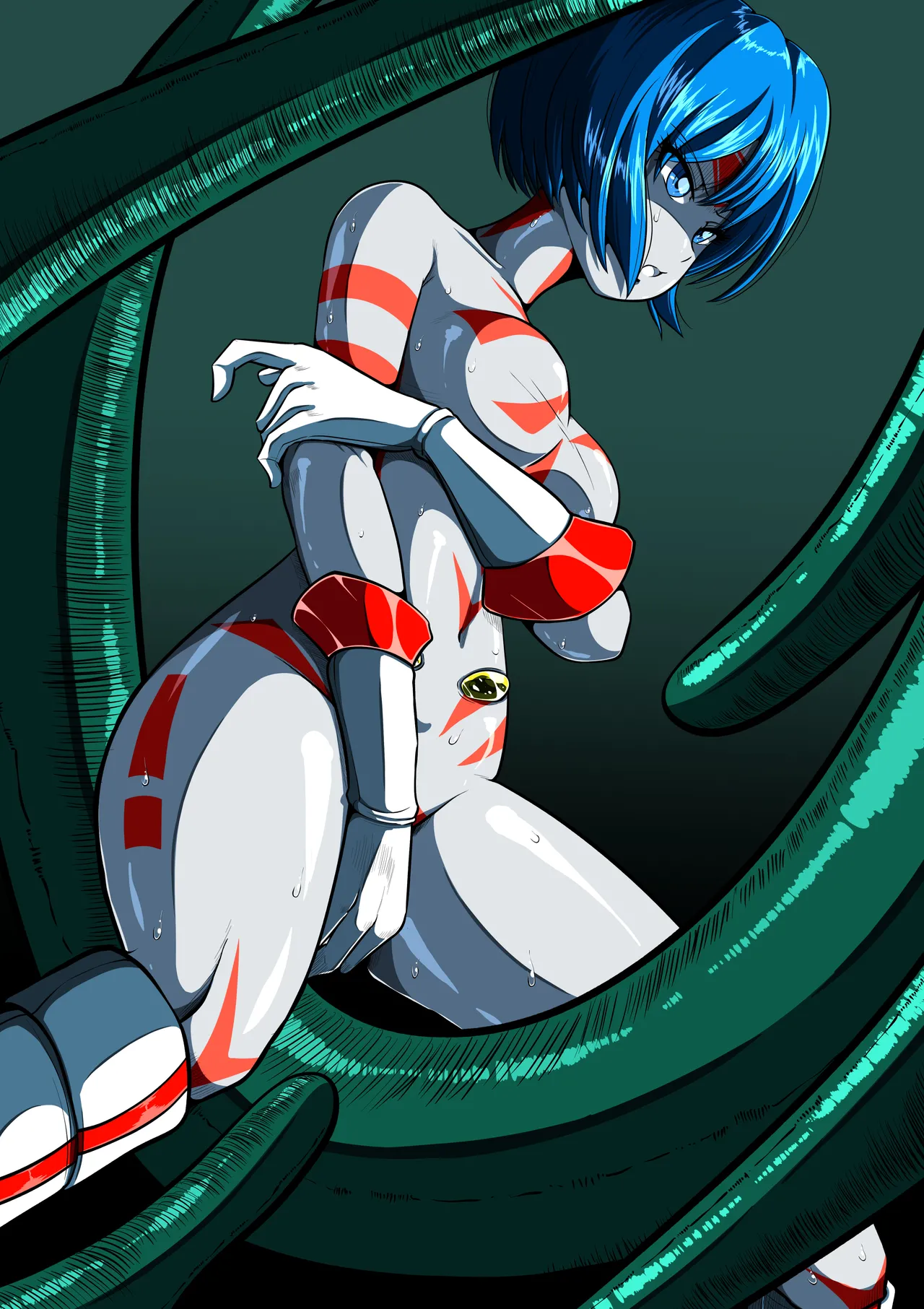 Can't escape from the tentacles...?! - Page 64