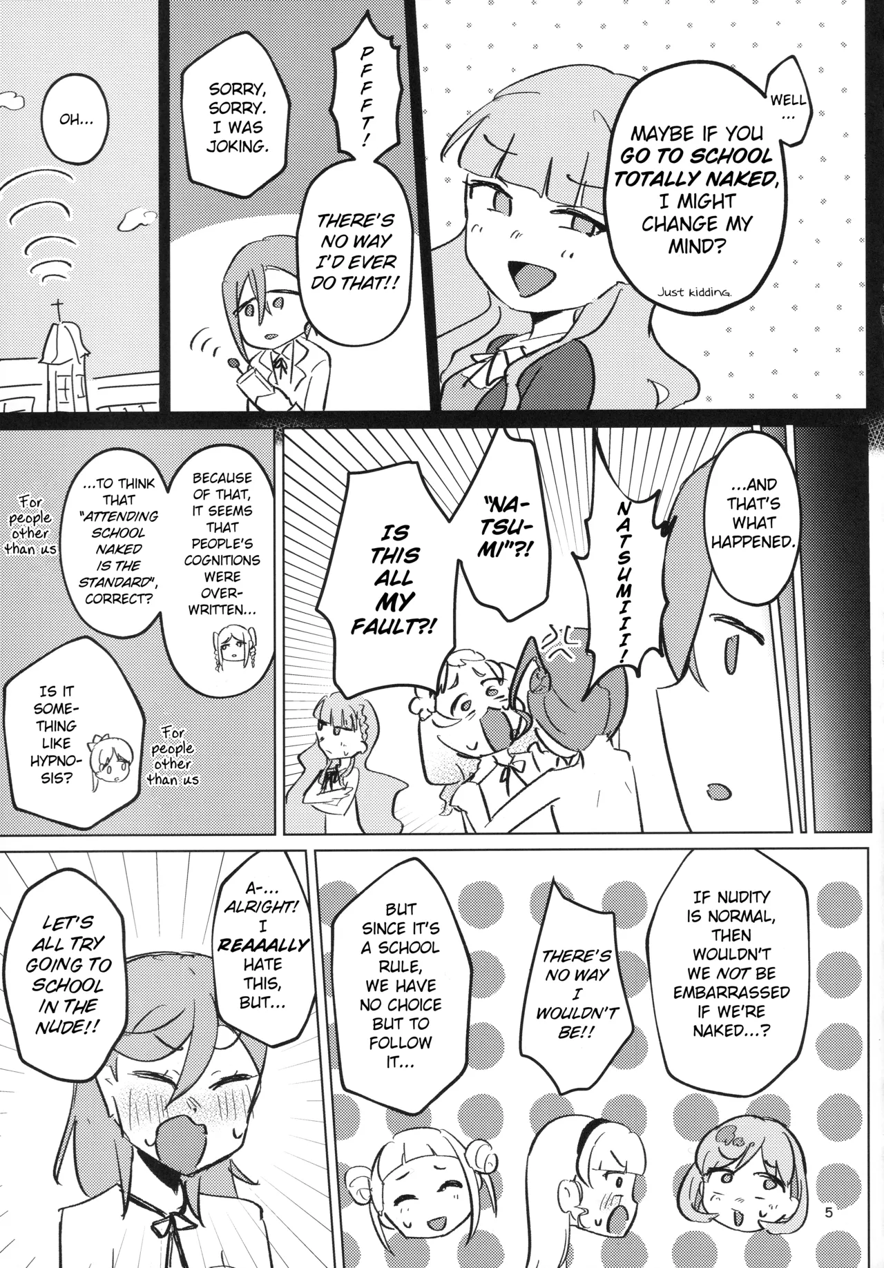 Page 6 of Zenra Toukou ga Standard desu | Going to School Naked is the Standard