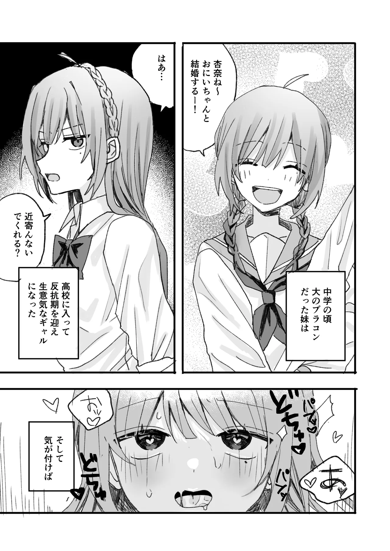 Page 2 of [Rinriya-san (Yamada Rinri)] Imouto ni Nakanaori Saimin Kaketara Onaho ni Natte Shimatta