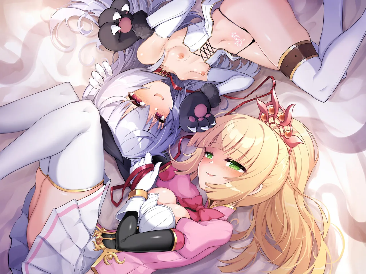 Page 2 of [I'm moralist (Sasamashin)] Mazoneko x Mahou Shoujo ~Aku no Mahou Shoujo ga, Seigi no Mahou Shoujo to Suenagaku Shiawase ni Kurasu Manga~ [Chinese]