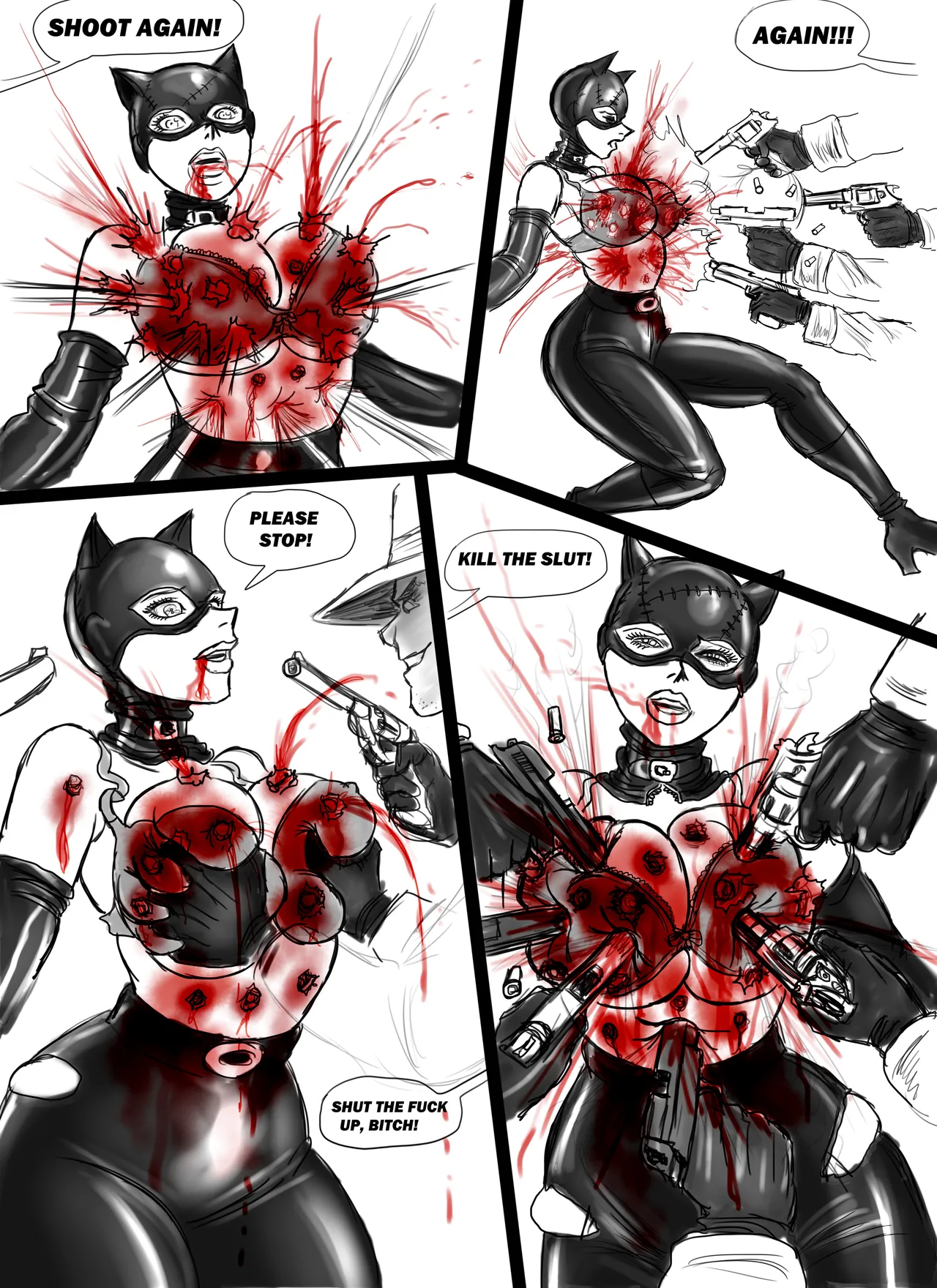 Page 14 of Catwoman Death and Destruction 2 (GURO) (incomplete)