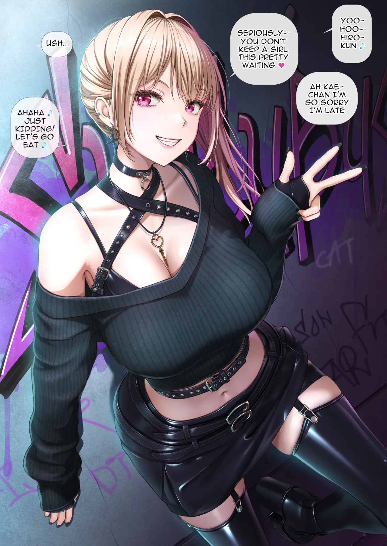 Page 3 of [2vs (Siina Tai)] S Gal-san wa Shihai Yoku Tsuyome - S gal is quite domineering!! [English] [Digital]
