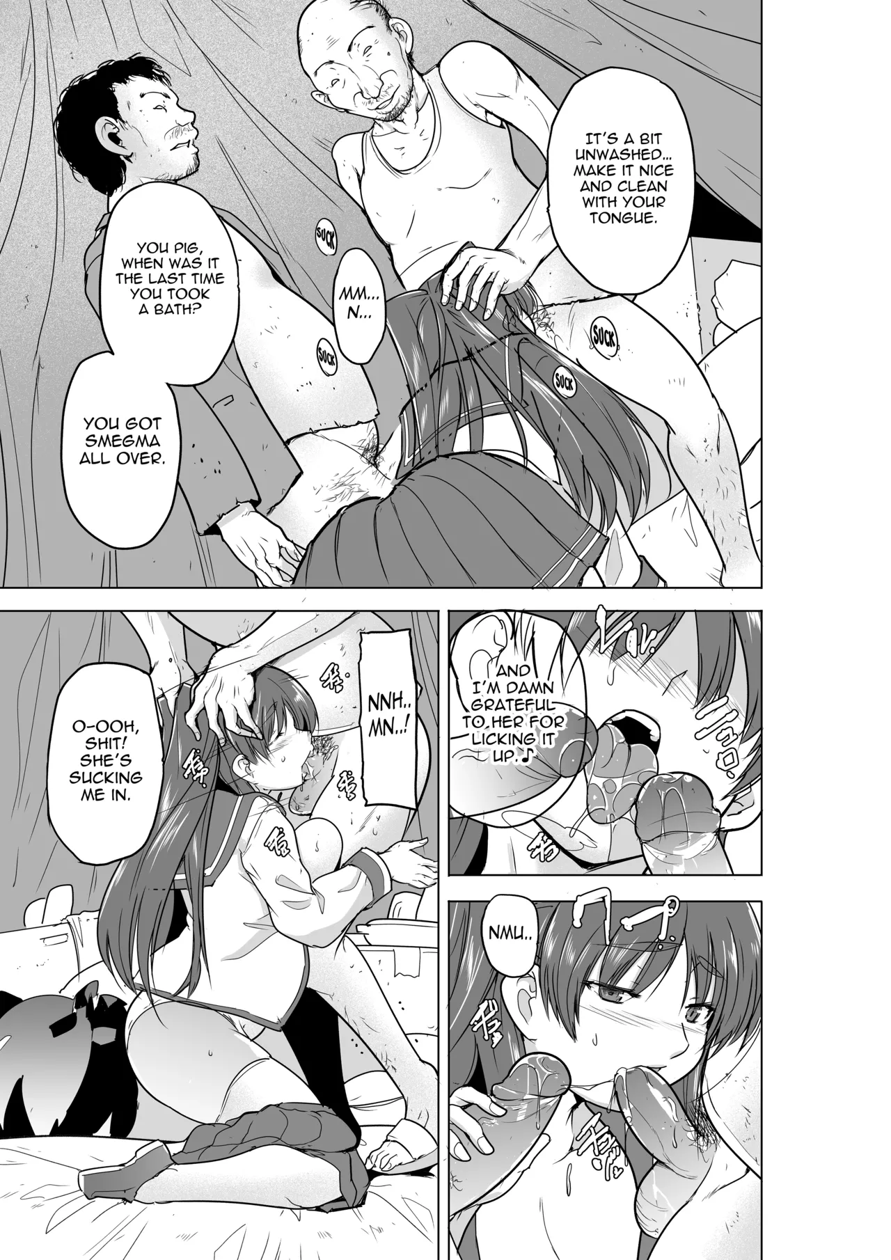 Page 9 of [Tiba-Santi (Misuke)] Tamaki no Himemoto ~ Homuresu no O-yugi | Tamaki's Secret Homelss Game (To Heart 2 Dungeon Travelers) [English]