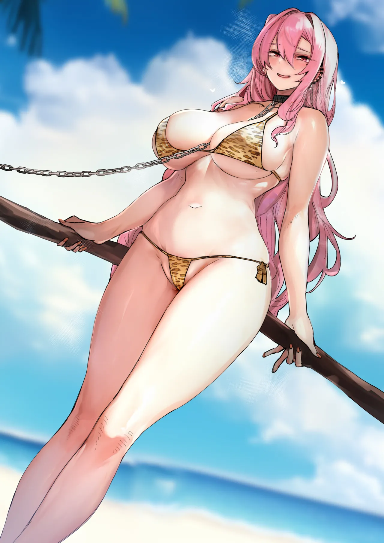 Page 3 of Ougata Inu Mitai na Kanojo 2 ~Beach de Kin Bikini Hen~