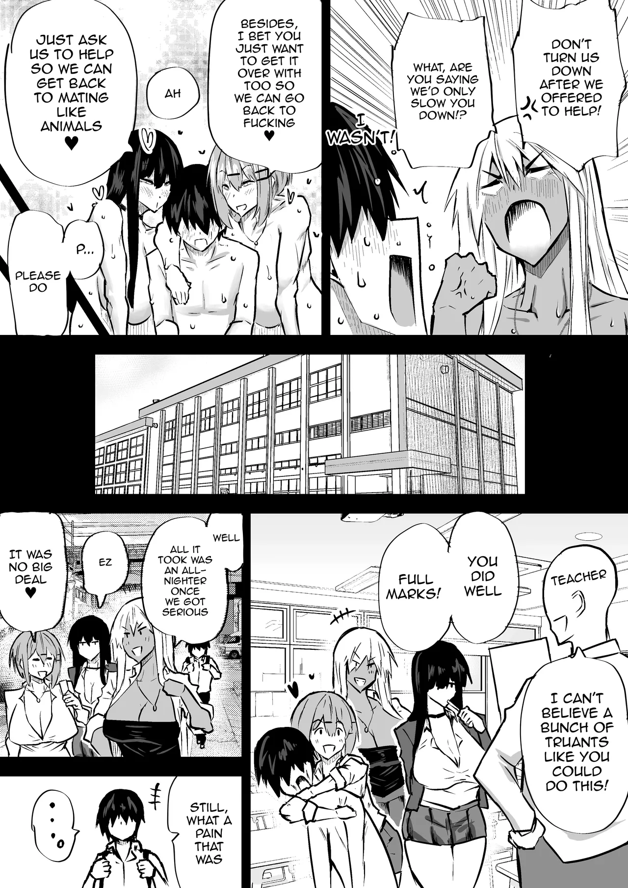 Page 167 of [Chae] Zenbu Shiboritotte Kureru Deka Chichi Gal | The Huge Tittied Gals That Suck Everything Out Of Me [English] {Doujins.com}