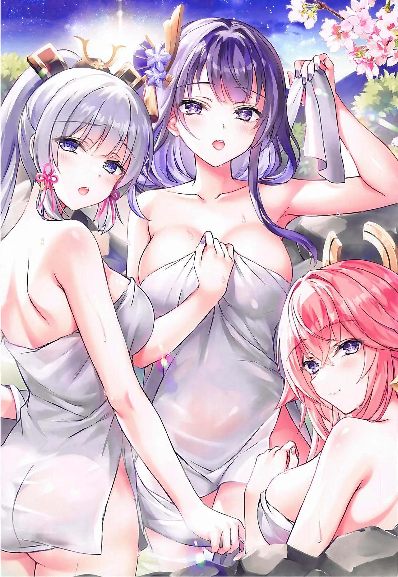 Page 3 of (C103) [Akaneiro (Rimiki, Yakifugu)] Inazuma no Hitou | Secret Hot Spring of Inazuma (Genshin Impact) [English] [NekoHime]