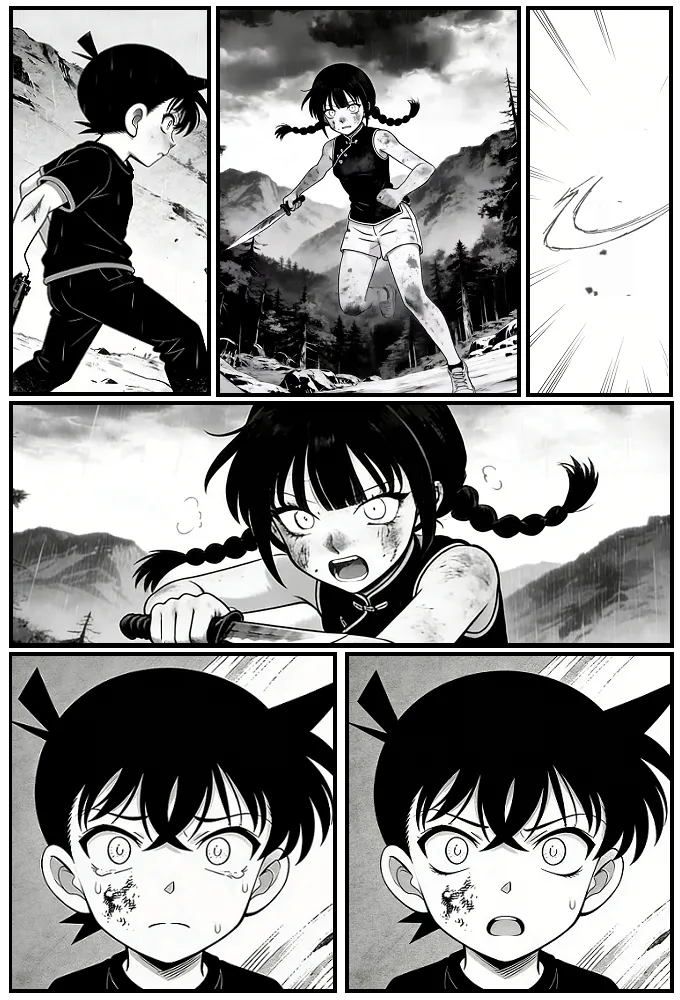 月影岛的亡魂⑨过去（detective conan） - Page 25