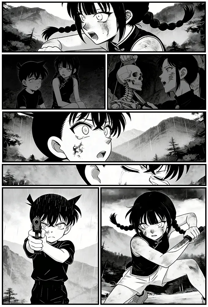 月影岛的亡魂⑨过去（detective conan） - Page 26