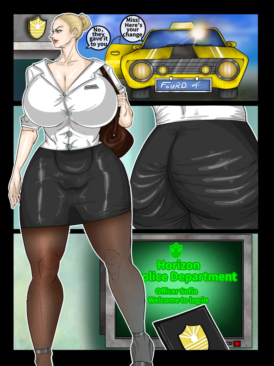 Page 2 of [fourd]Female motorcycle police1 / translate