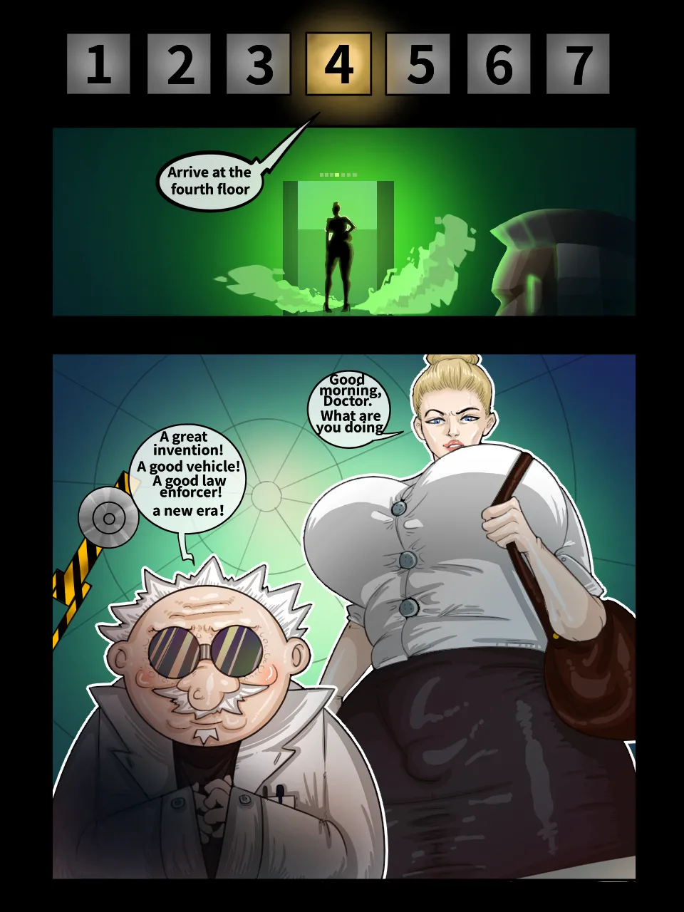 Page 3 of [fourd]Female motorcycle police1 / translate