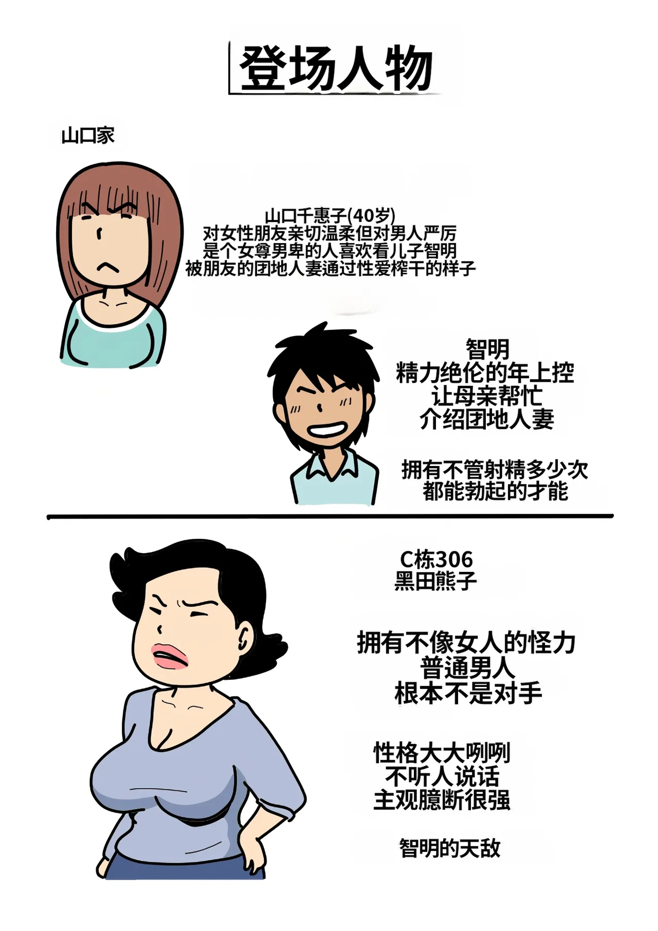 Page 2 of Mob-gao no Koushoku Danchizuma-tachi 3 Monster Shufu no Kumako-san | 路人脸的好色团地人妻们・3 怪物主妇熊子阿姨