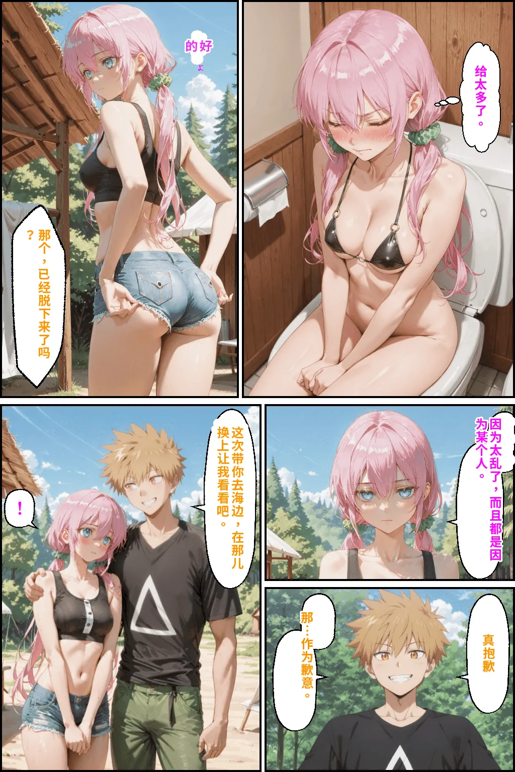 川遊びの日の式守さん - Page 118