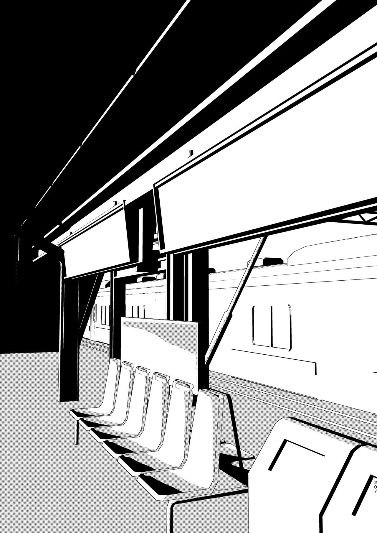 Page 3 of [TOZAN:BU (Fujiyama)] AMAMI -a pratform of a railway station (THE iDOLM@STER) [Digital]