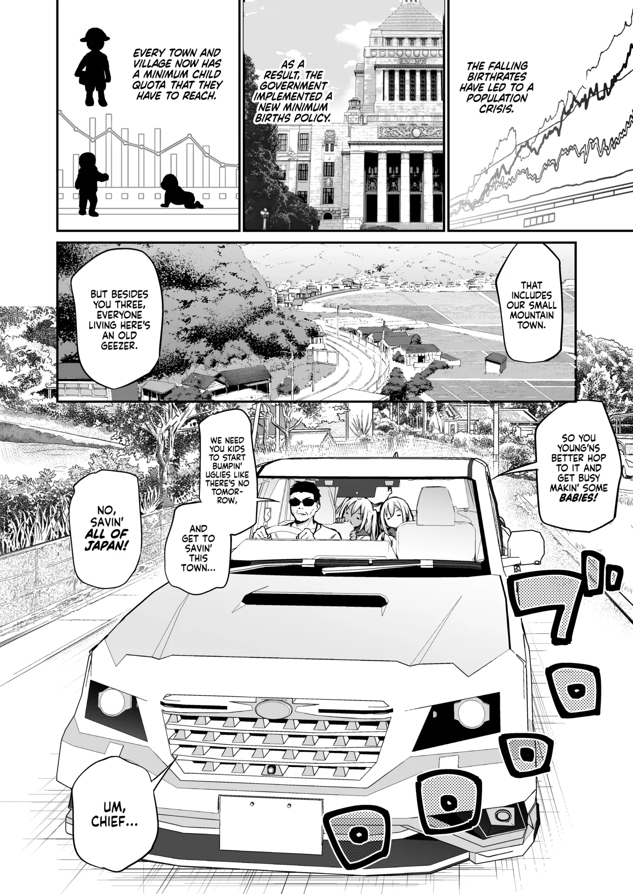 Page 3 of [Airandou] Imouto-tachi o Haramasenai to Derarenai Mura | You Must Breed Your Sisters to Leave This Village [English] [head empty] [Decensored] (Fixed Order)