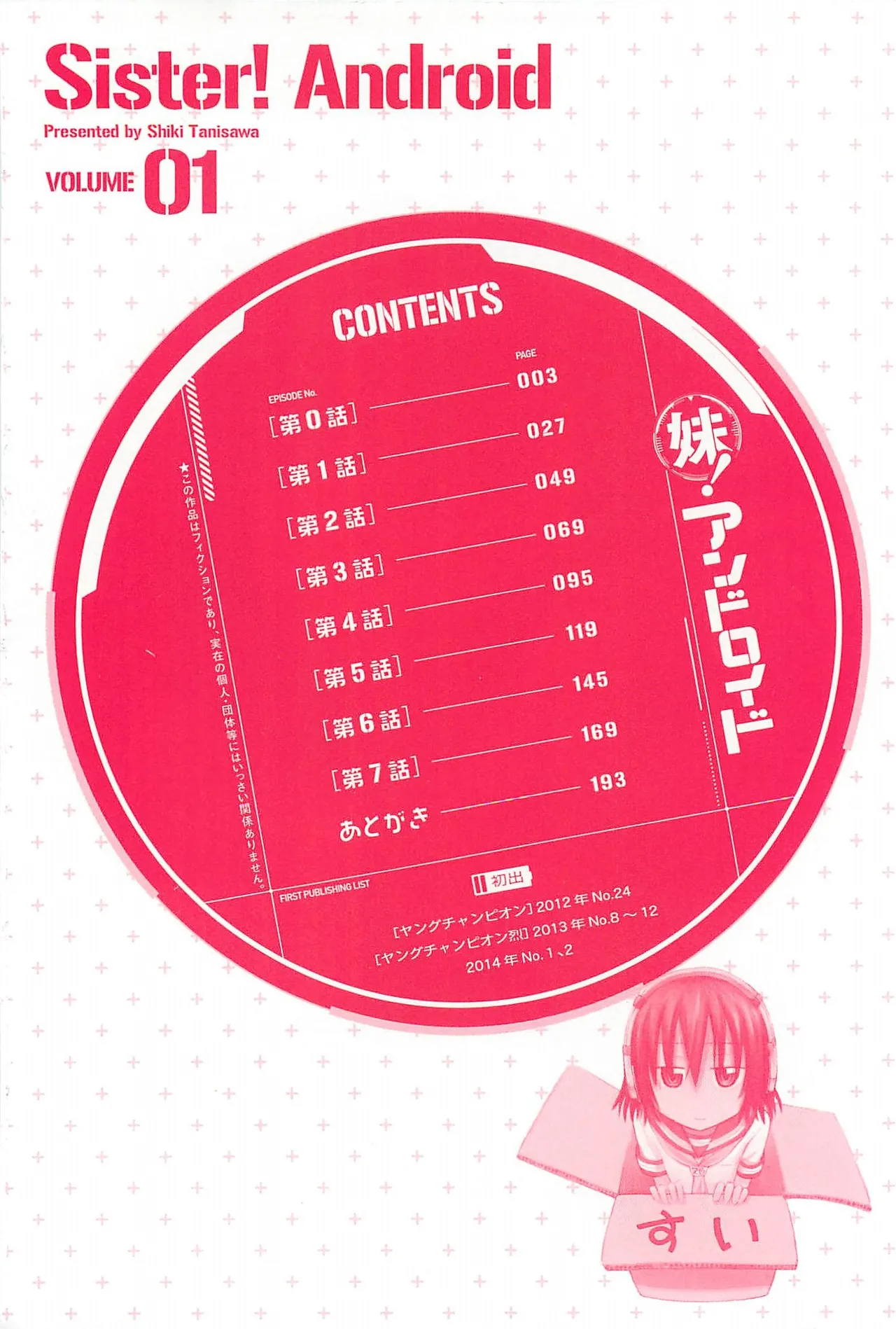 Page 3 of [Tanisawa Shiki(Hagure Tanishi)] Imouto Android vol.1